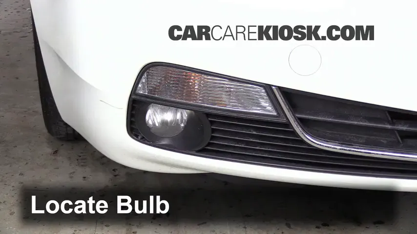 2012 Acura TL 3.5L V6 Éclairage Feu clignotant avant (remplacer l'ampoule)